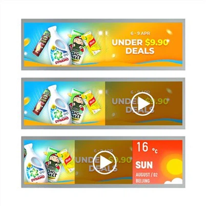37인치 울트라 와이드 스트레치 바 타입 IPS LCD 디스플레이 모니터